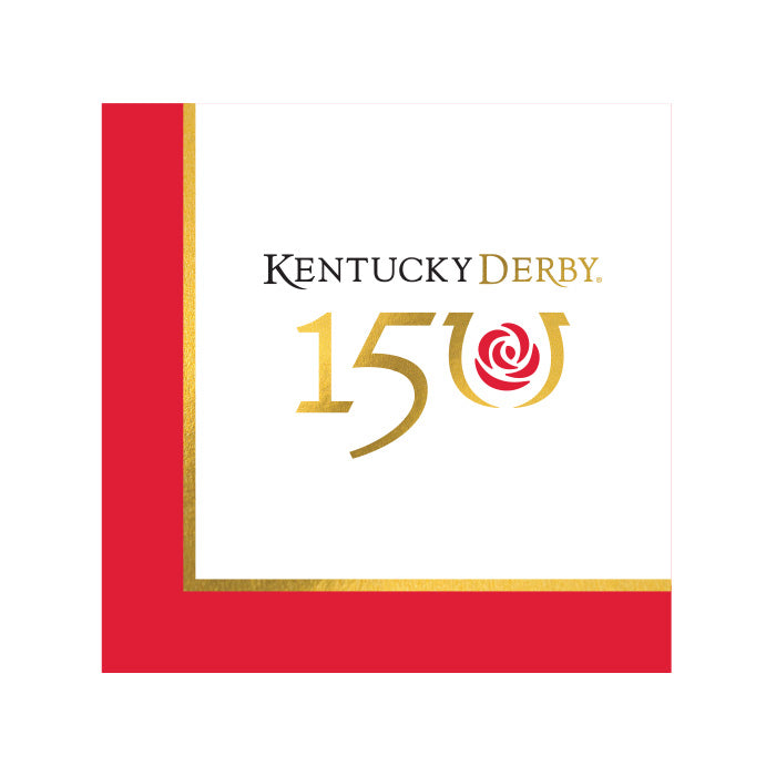 Kentucky Derby 150th Luncheon Napkins