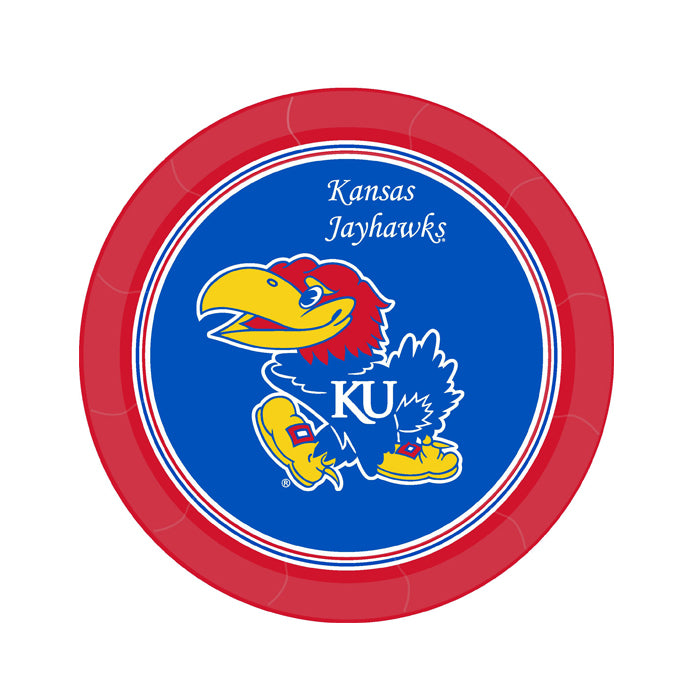 Kansas Jayhawks 7" Plates