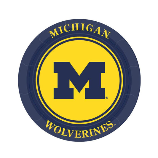 Michigan Wolverines 7" Plates