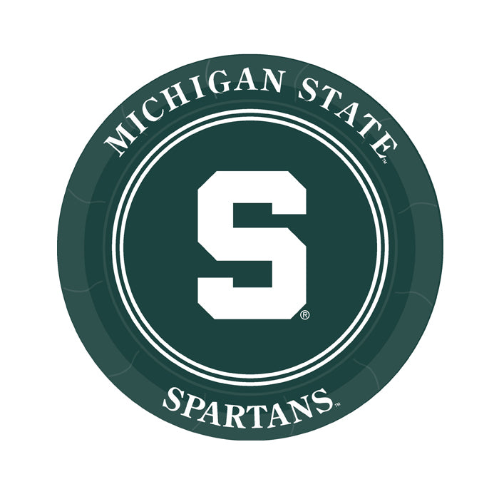 Michigan State Spartans 7" Plates