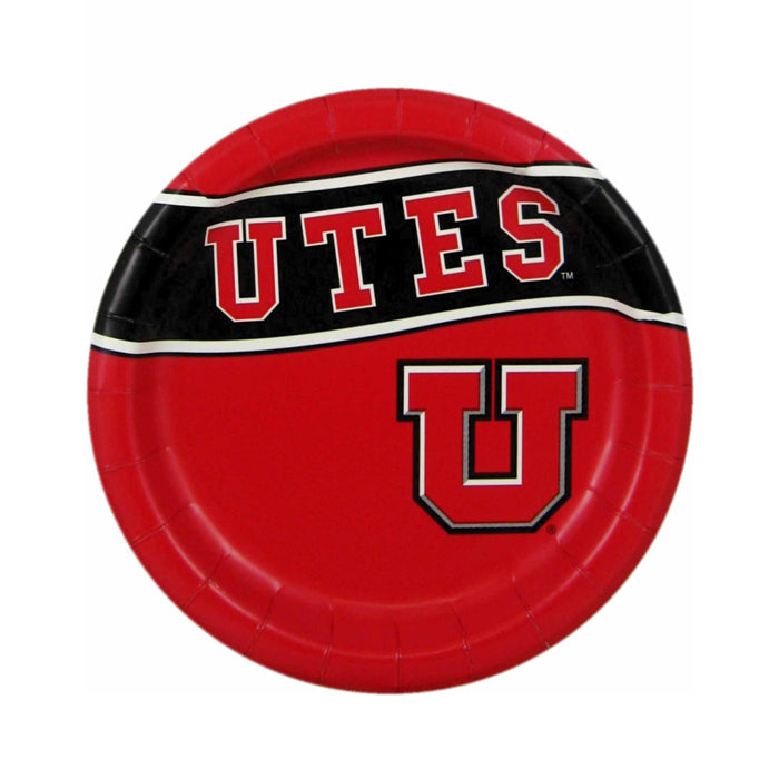 Utah Utes 7" Plates